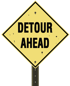 Detour Ahead