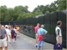 the Vietnam Veterans Memorial Wall