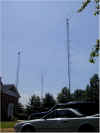 some of the antennas at W1AW