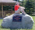 Janee at the Parc just east of Edmonton in New Brunswick, 7/6/00