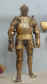 golden suit of armor, Italian