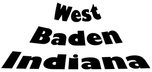West Baden Indiana text