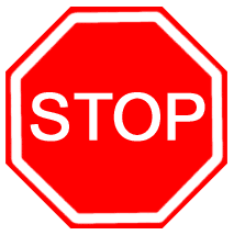 stop sign