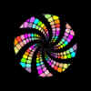 Rainbow tornado