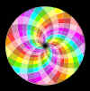 watercolor rainbow