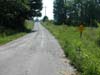 The road to Suzanne's house