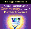 The AWARD i got from AT&T for Travel Tales, 8/2000
