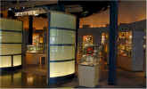 a tiny piece of the gallery at the Corning Museum of Glass
