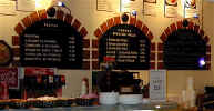 the Italian menu in French