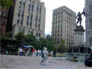 La Place in front of the Basilica of Notre Dame