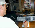 Michael operating his TenTech