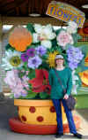 Janee in the agriculture area of CA adventure