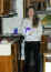 Janee doing dishes at Epson NH