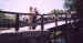 Janee and Michael on the bridge over the Concord River
