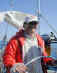 Michael at the helm