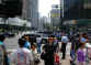 on the sidewalks of New York