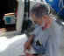 Ken doing some calculations to get our position.