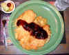 Janee's apple crepes at Mike's