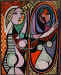 Pablo Picasso -- Girl in Mirror