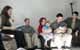 Rabbi Michelle, Joel, Michelle, Mira, Mitch, Hannah, and Ben at the baby-naming