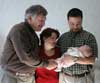 Grandpa, Michelle, Mitch, and Hannah