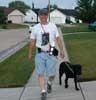 Michael and Maddy walking