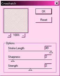 My Crosshatch settings