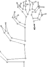 touch pen to vertices.