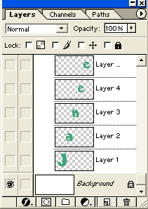 J-a-n-e-e layers palette