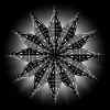 12-pointed star that i used with this method. What angle would i start with for this?