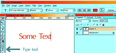 Type some text. 