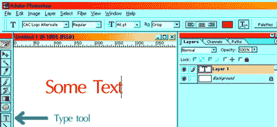 Type some text.